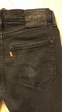 bawełniane spodnie męskie jeansy LEVI'S 32/34