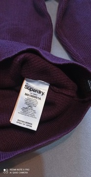 Superdry Super Dry bordowy sweter rozmiar L  XL