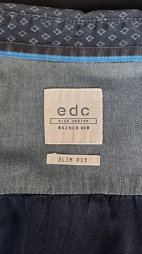 Esprit EDC koszula z drobnym nadrukiem rozmiar M