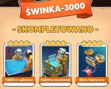 Swinka-3000  set coin master szybka wysyłka