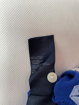Koszulka Polo Tommy Hilfiger XL w paski niebieska