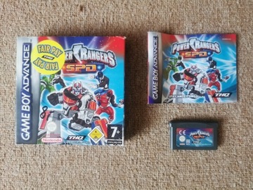 GameBoy Advance Power Rangers SPD Box komplet