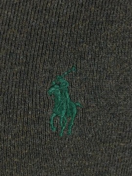 Sweter w serek Polo Ralph Lauren M pima cotton 