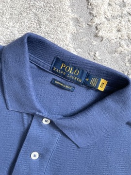 POLO Ralph Lauren koszulka Triple-Pony niebieska M