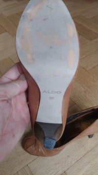 Buty, szpilki, czółenka Aldo roz. 39 obcas 10 cm.