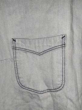 Levis jeansowa koszula, bluzka kamizelka rozm xl