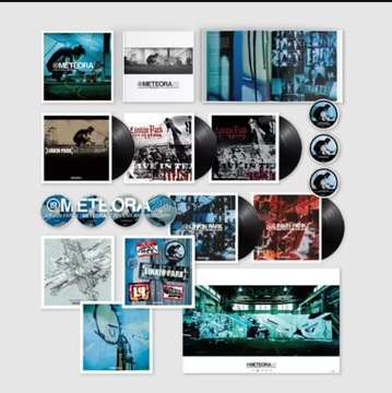 LINKIN PARK METEORA BOX 5LP + 4CD + 3DVD