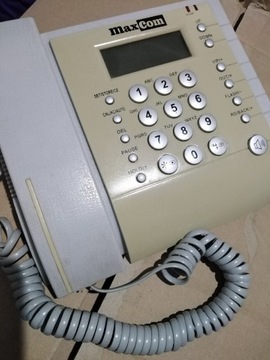 Telefon Maxcom KXT 441, sprawny z kluczykiem
