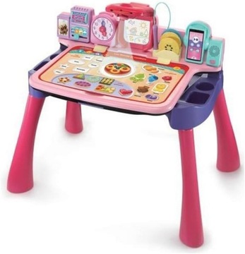 VTech - Magi Interaktywne Biuro 5 w 1 Różowe