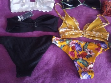 H&M strój kąpielowy bikini nowy dół góra xs 34