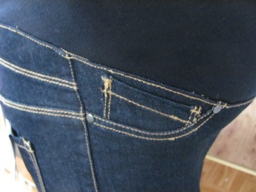 spodnie ciążowe mamas&papas r 10 L jeans licytacja