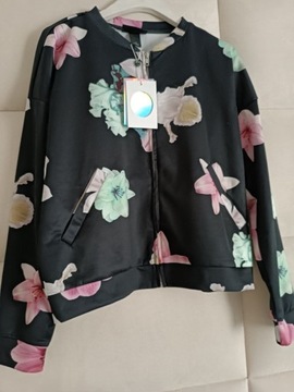 Bluza Monki 36 S kwiaty Zara H&M 
