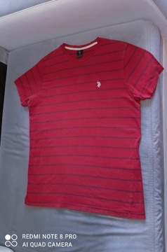 U.S.POLO ASSN t-shirt oryginalna koszulka roz. L 