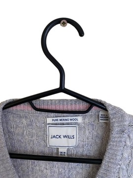  Jack Wills sweter warkocz, rozmiar M