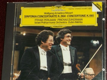 CD *Mozart* Sinfonia Concertante K.364 Concertone