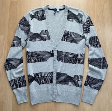 Męski sweter kardigan Divided by H&M rozmiar M