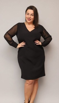 LIKWIDACJA Elegancka sukienka mała czarna XL 40 42