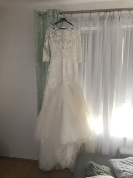 Suknie ślubna Annais Bridal śmietankowa biel