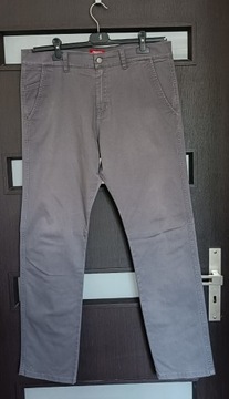 Spodnie Prosto Chinos Szare L 34/32