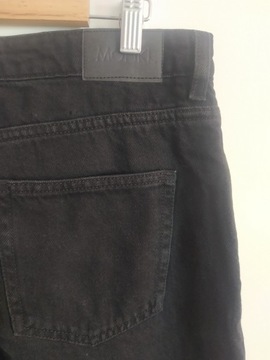 MONKI spodnie jeansy szeroka nogawka 33 L XL