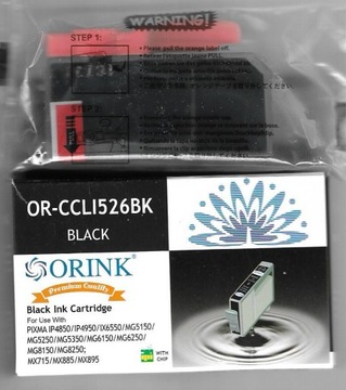 Black ink Cartridge OR-CCLI526BK