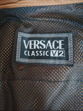 Skórzana kurtka Versace 