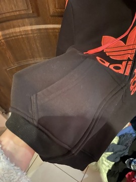 Bluza z kapturem adidas rozniar 36/38 s/m