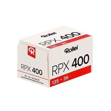 Film Rollei RPX 400/36 negatyw czarno-biały