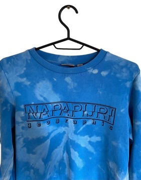 Napapijri tie dye damski crewneck, rozmiar M