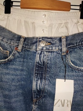 Zara NOWA 199zł spódnica jeans metka