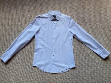 Jak nowa bawełniana koszula Zara r. S slim fit