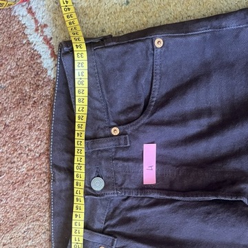 Levi’s 501 spodnie jeans brązowe