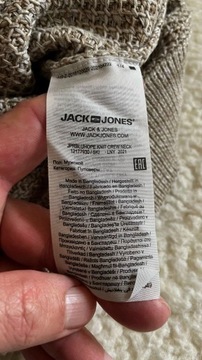 Sweter męski, Jack & Jones r. S, nowy/bez metki