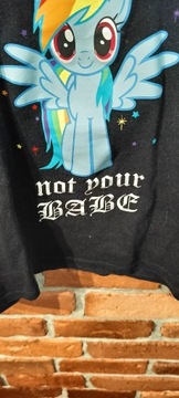 T -shirt oversize S/36 H&M Pony Rainbow Dash