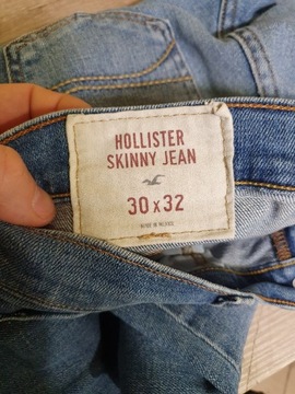 Spodnie jeansowe Hollister skinny 30x32 M