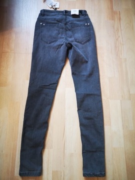 Spodnie jeansy Orsay 36 nowe szare