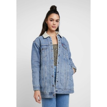 Levi's kurtka jeansowa sherpa katana trucker