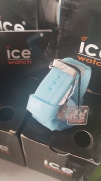 Zegarek ice watch niebieskie zielone datownik 5ATM