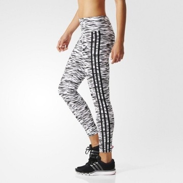 ADIDAS Climalite bawełniane legginsy spodnie Roz.L