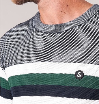 Jack & Jones nowy sweter z logo r. M