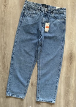 Spodnie jeansowe męskie baggy Cropp XXL nowe 