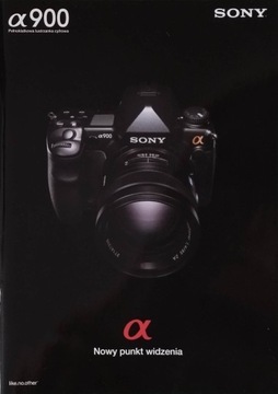 Sony Alfa 900, каталог, на лаке