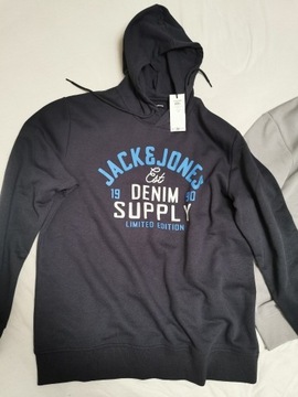 Zestaw 2 NOWE bluzy z kapturem XL Jack & Jones