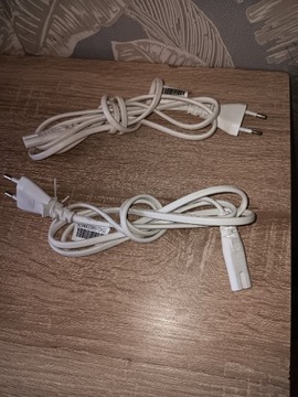 Kabel zasilający ósemkowy 1.5m 2.49 zł szt biały