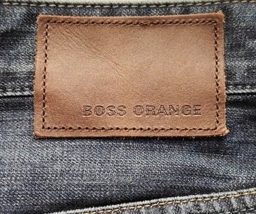 R)BOSS ORANGE ORYGINALNE SPODNIE JEANSOWE 31/32