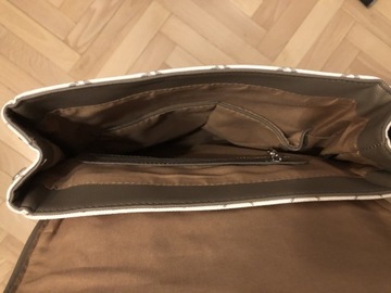Plecak torba Ochnik kremowy brązowy khaki