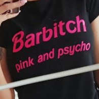 Barbie, Barbitch, bad girl, koszulka