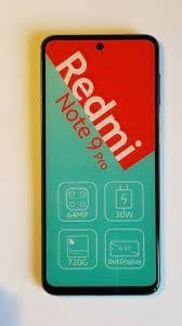 Манекен телефона Xiaomi Redmi Note 9 Pro-серебристый