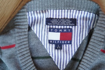 Sweter meski TOMMY HILFIGER orginal roz L