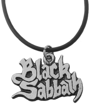 metalowy naszyjnik wisiorek  Black Sabbath